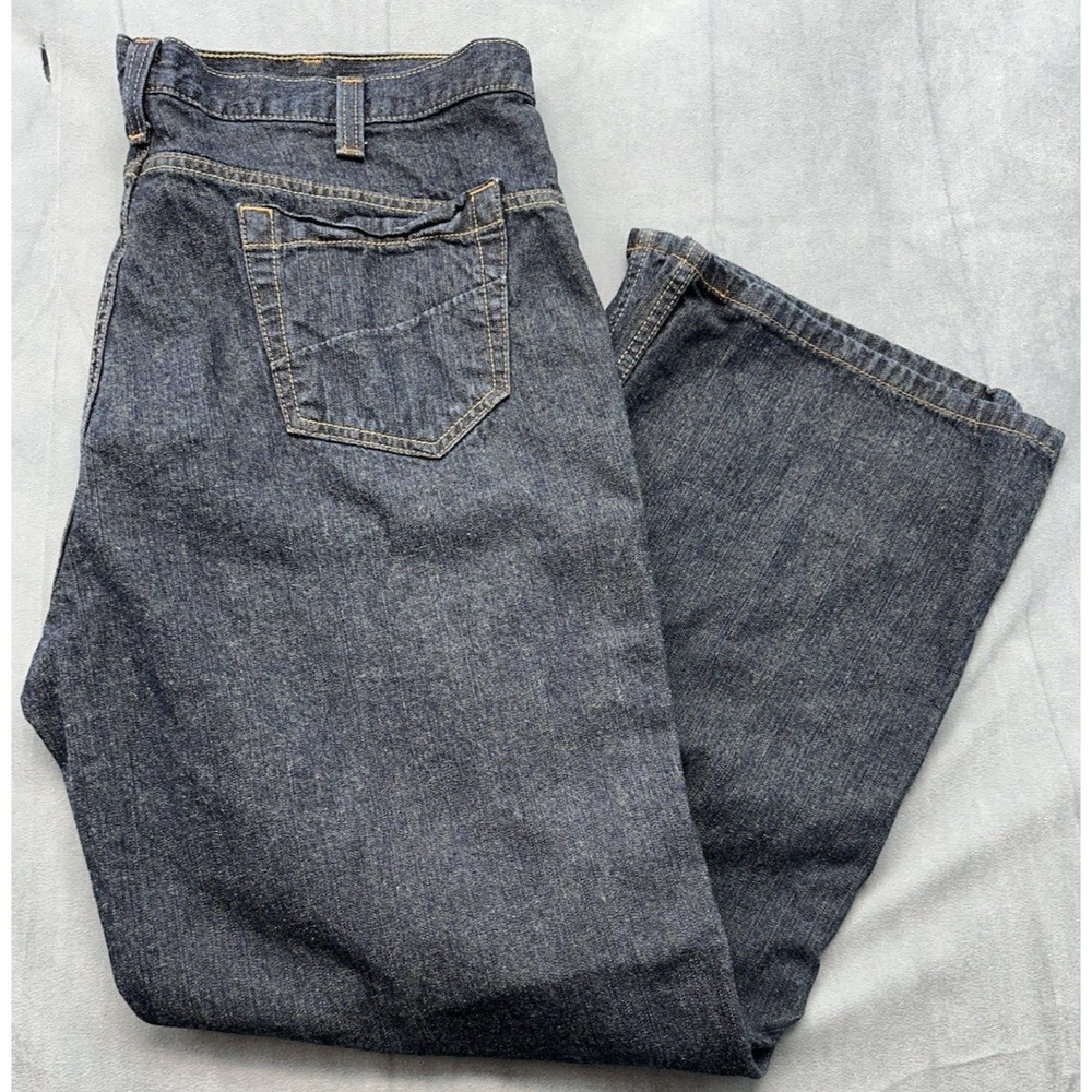 Tony Hawk Jeans Mens 38x30 HK 042820-05 Straight Wide Leg Skateboard Skater Dark